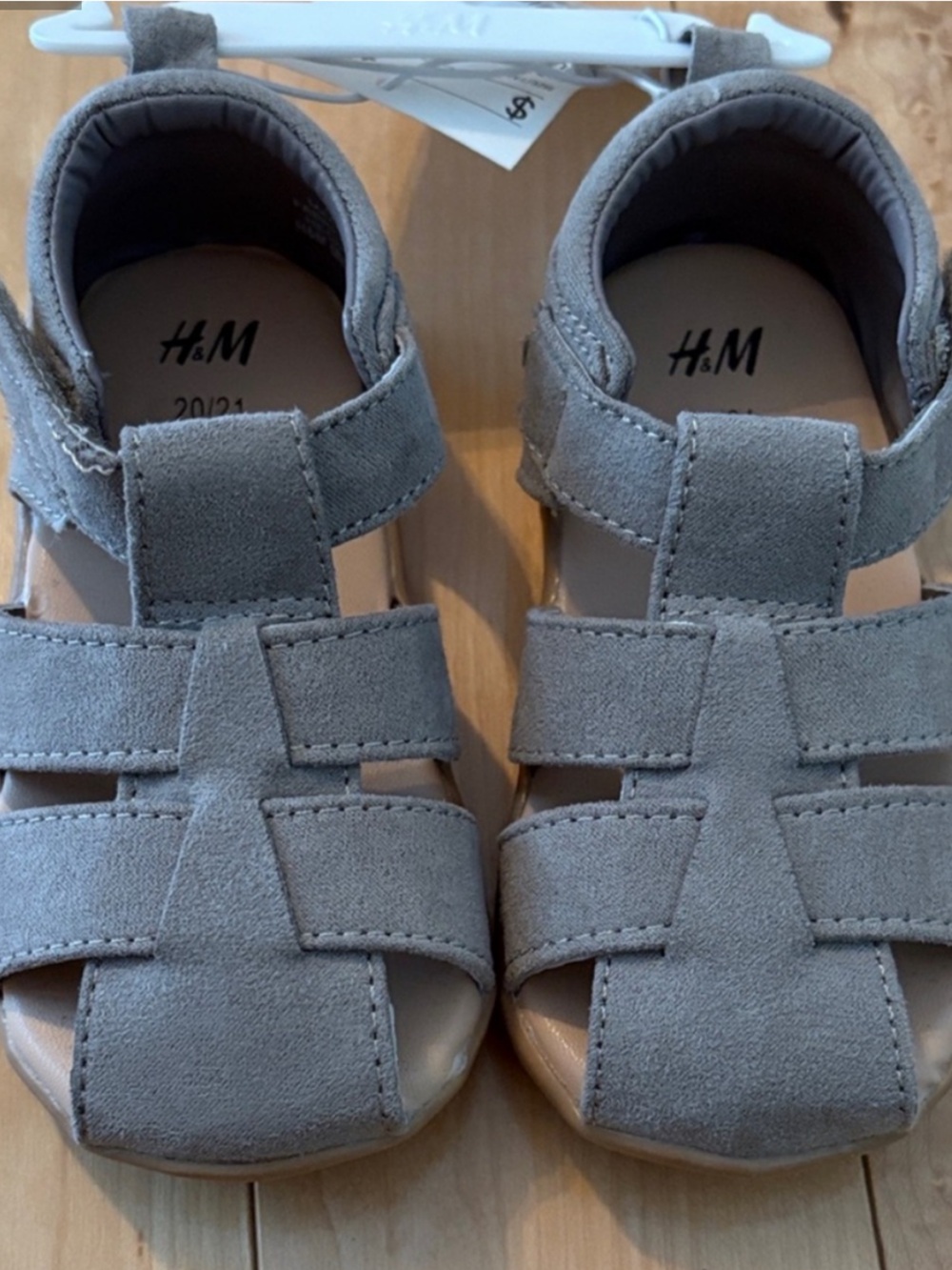 H&M Kids Sandals in Light Gray
